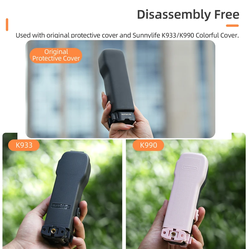 Cadre d'extension multi-usage pour DJI OSMO Pocket 3, support de montage à dégagement rapide, adaptateur bidirectionnel pour accessoires Pocket 3