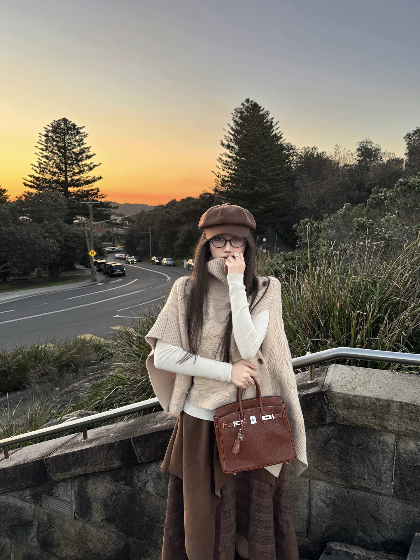 

Tongiiuu, зимний вязаный свитер с запахом на плечах, женский свободный свитер-сли, пальто, осень-зима, высокий воротник, застежка на одной пуговице, теплое