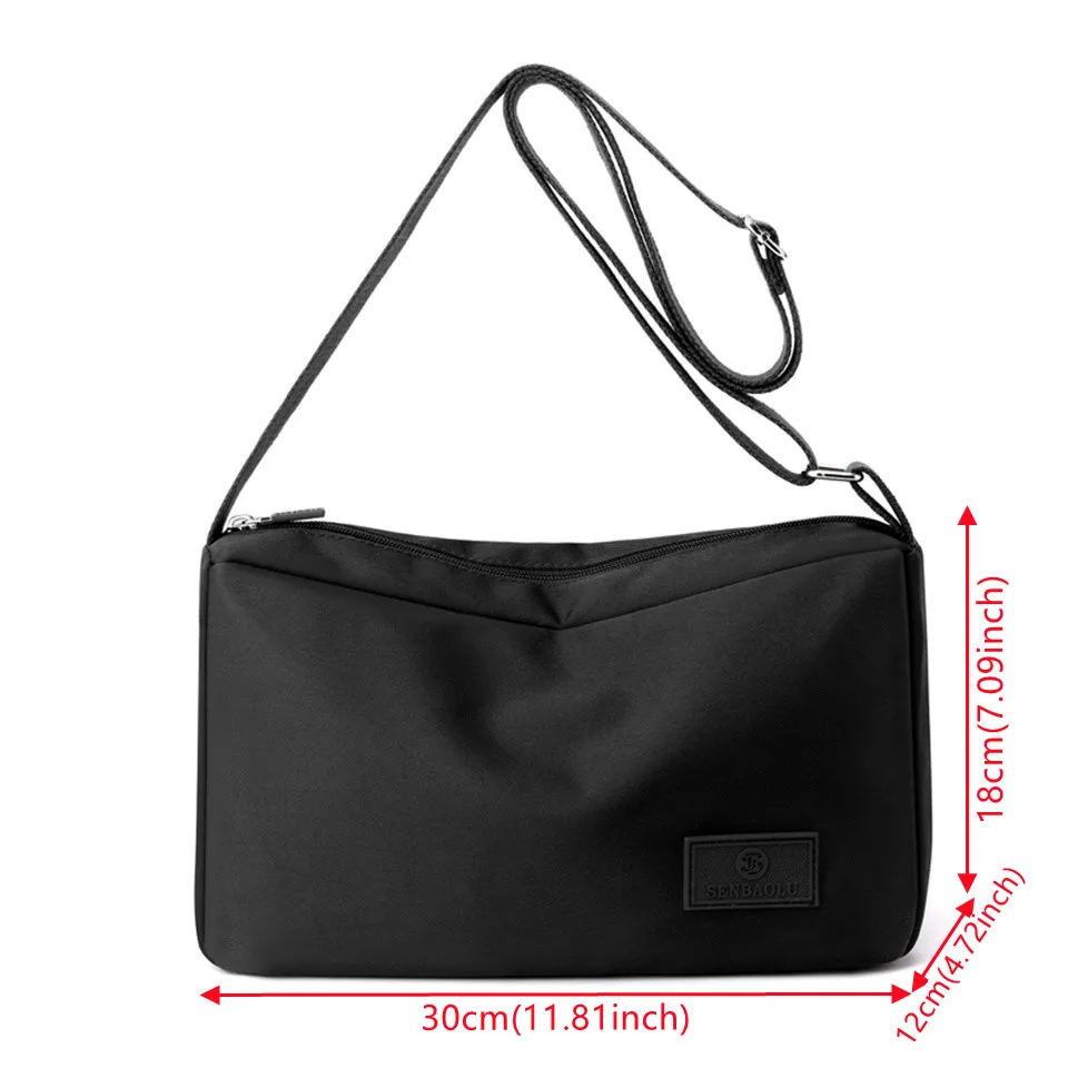 Women Vintage Shoulder Bags Retro Nylon Tote Bag For Female Large Casual Crossbody Bag Sac Femme