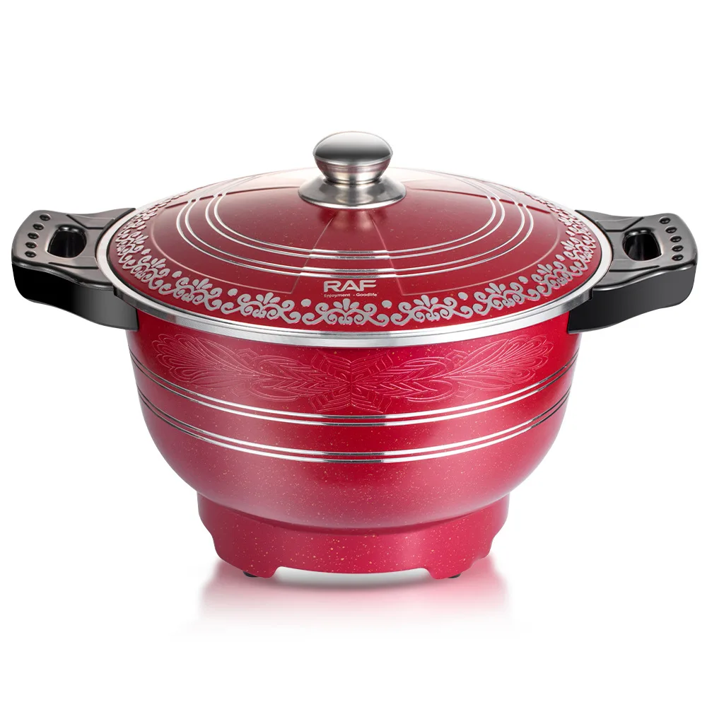 10L Multifunctional Hot Electric Cooker Household Non-stick Cooker Plug-in Electric Cooker Soup Pot