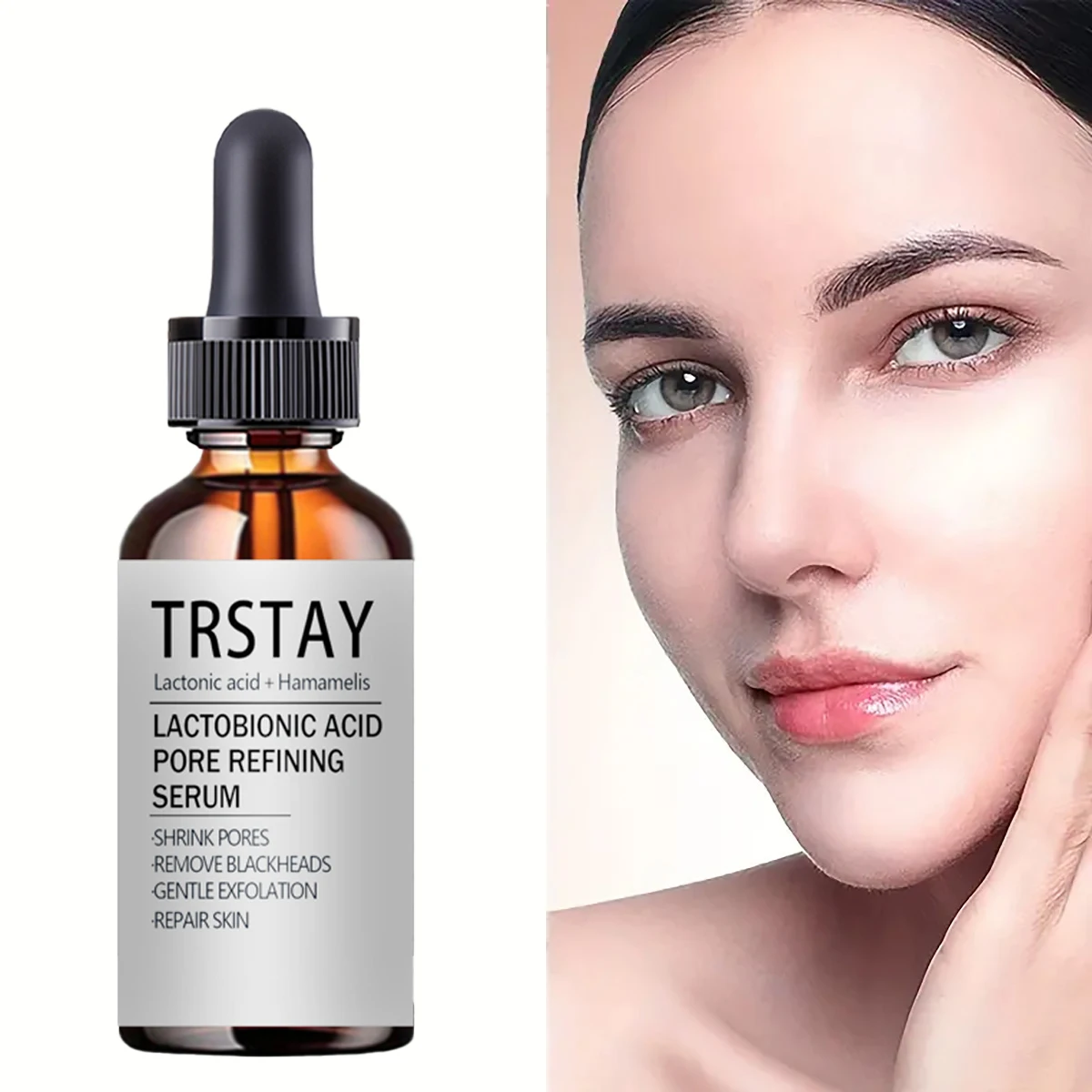 TRSTAY-Sulfose حمض بيونيك ، جوهر المسام الطبيعي ، يضيء لون البشرة ، يرطب ، يقلل التأخير ويشد البشرة