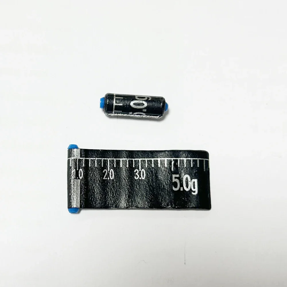 20/50 Stück Angelwaage, 1,5 g-4 g, Schnellverschluss-Sinker, verstärkte Bleibandrollen für Wettkampf-Gewichtsstreifen in Angelqualität – Detail 2