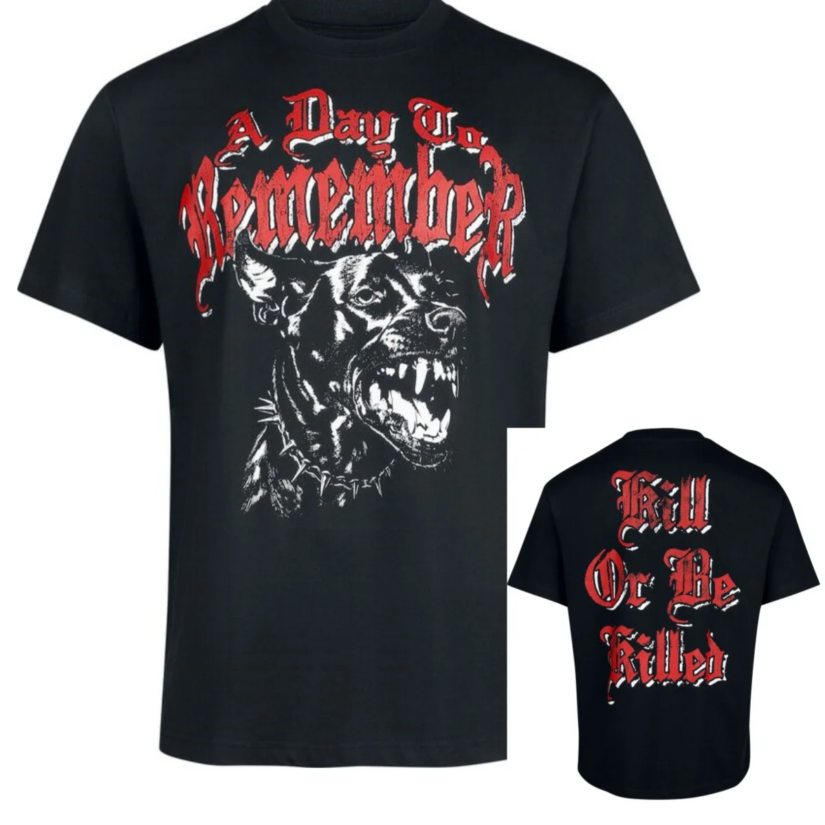 Hound A Day To Remember T-Shirt Men Women Metal Rock Band Graphic Tee 100% Cotton Summer Streetwear Top