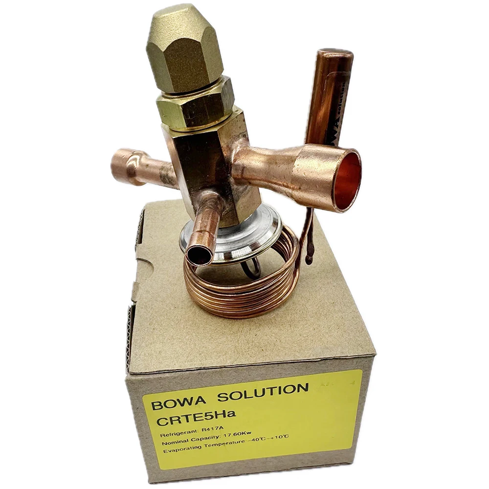 

R22/R407C/R417A Компактные термостатические расширительные клапаны используются в масляном радиаторе винтового компрессора в водяных чиллерах.