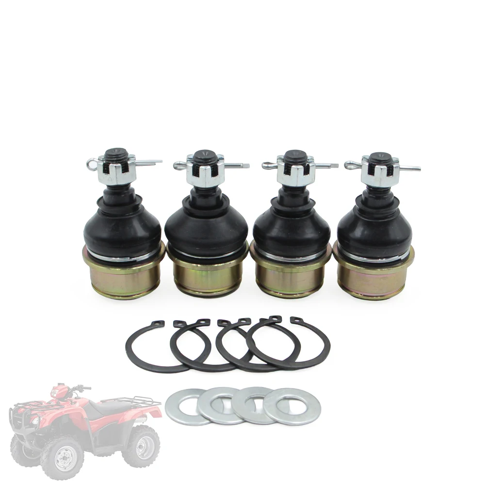 

Upper Lower Ball Joint Set For Honda Rancher 420 450 Foreman Rubicon 500 TRX500 TRX420 TRX450 51375-HP5-601 51355-HN0-A01