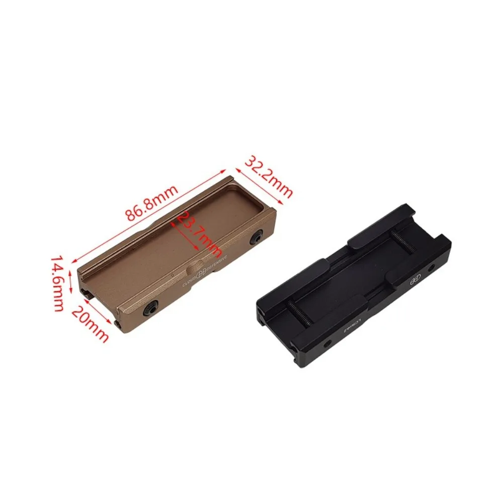 Tactical Accessory Decoration 20MM Guide Rail Metal Rat Tail Card Slot PEQ15/stream Light Light Wire Control Switch Fixed