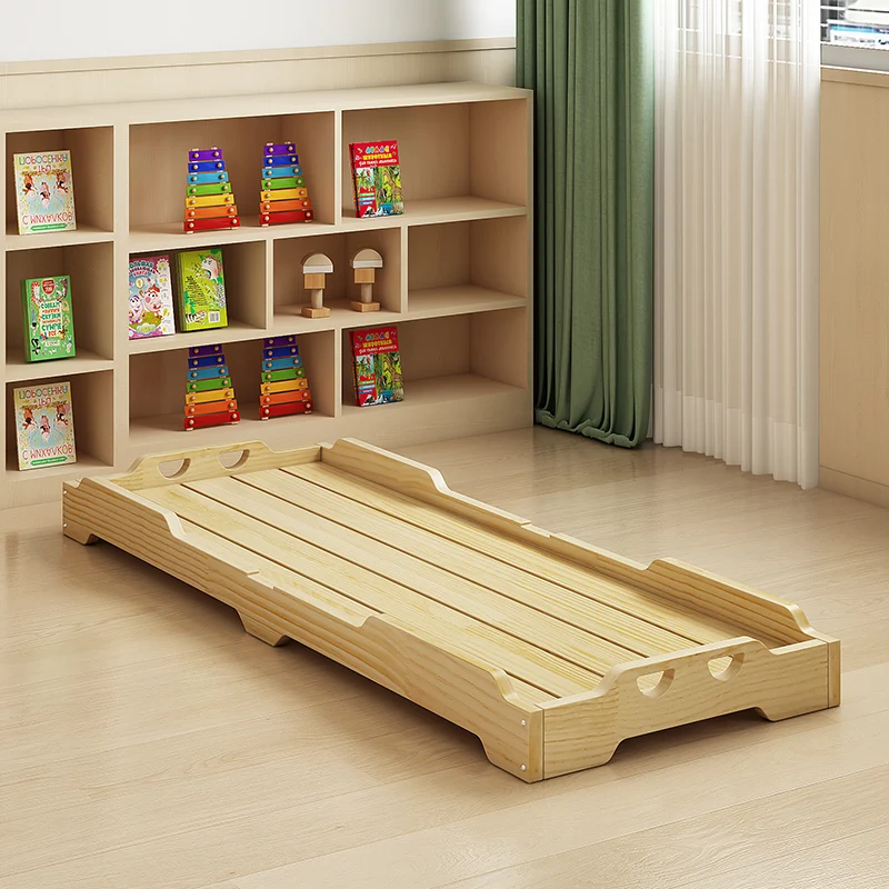 Tempat Tidur TK, Tempat Tidur Tidur Siang Sekolah Dasar Untuk Kelas Penjaga, Tempat Tidur Susun Kayu Solid Untuk Kelas Makan Siang, Waktu Tidur Siang Anak