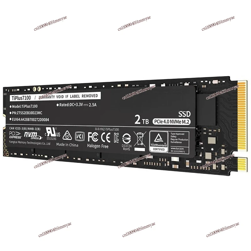 

TiPlus7100 1TB/2TB Desktop Laptop M.2 SSD PCI4.0