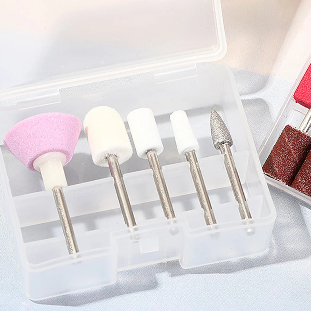 

11Pcs Nail Grinding Premium Manicure Drill Bits for Cuticle Sidewall Under Nail Care Comfortable Hand Touch Rust
