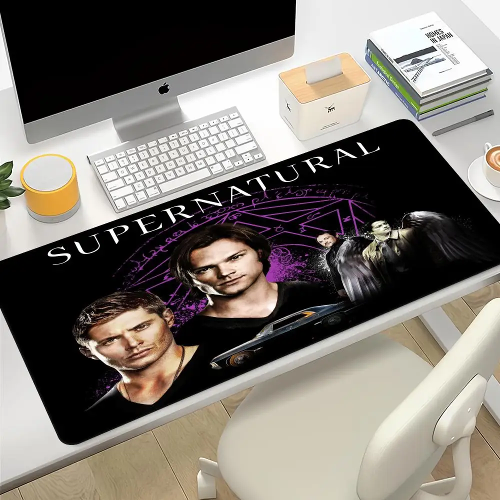 Large Alfombrilla Raton Mousepad L TV Supernatural Computer Gaming Accessories Non-slip Mouse Pad Tappetino Mouse Mausepad 30X90