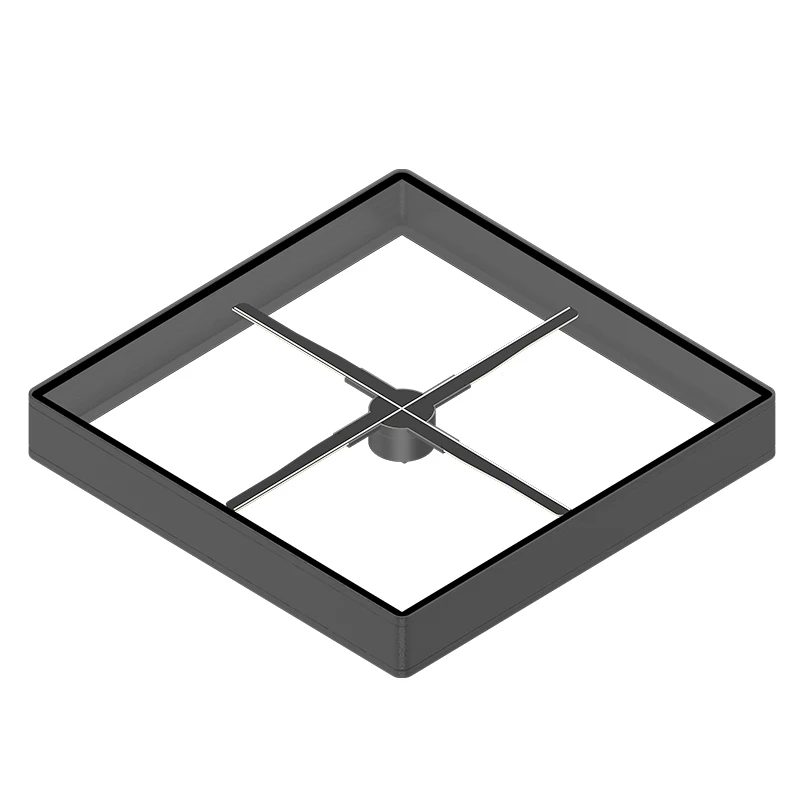 

56 см 3D вентилятор голограммный проектор 4 лопасти светодиодный светящийся знак рекламная машина с акриловой маской WiFi светодиодный вентилятор голографический вентилятор