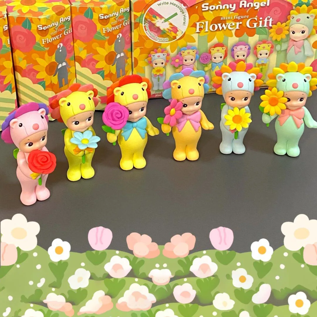 

Sonny Angel Blind Box Toys Flower Gift Series Anime Action Figure Cute Model Doll Ornament Collection Birthday Christmas Gifts