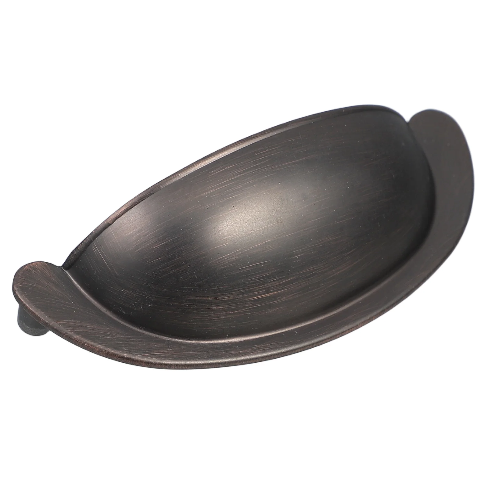 

Semi Round Drawer Handle 40Mm Bronze Cabinet Pulls Durable Modern Design Easy Install Kitchen Bathroom Furniture Hardware