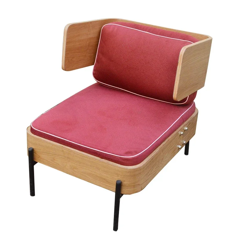 

Fabric sofa chair, single and double coffee table, combination position, log style, light luxury, American, detachable, washable