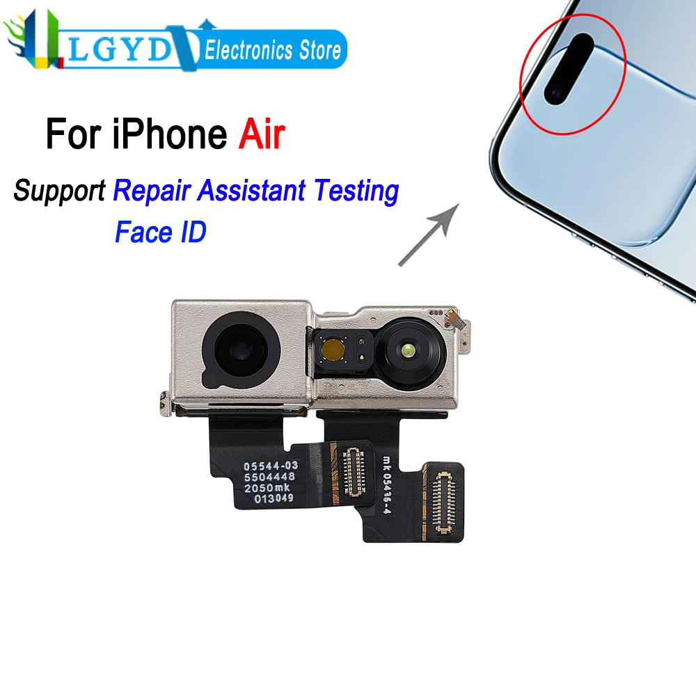 For iPhone Air Front Facing Camera Flex Cable Replacement Spare Part, Support Repair Assistant Testing & Face ID