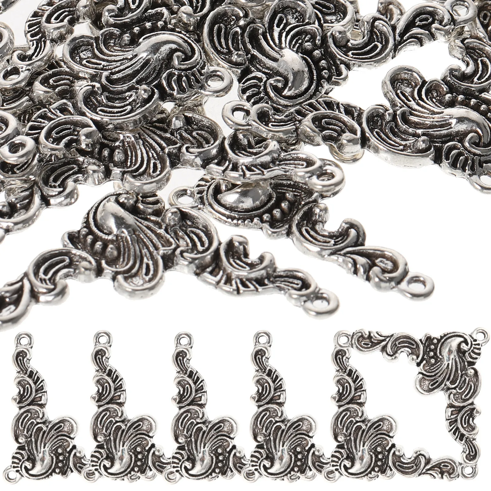 20Pcs Vintage Peacock Pendants Alloy Charms DIY Jewelry Making Supplies Necklace Bracelet Keychain Craft Accessories view 4