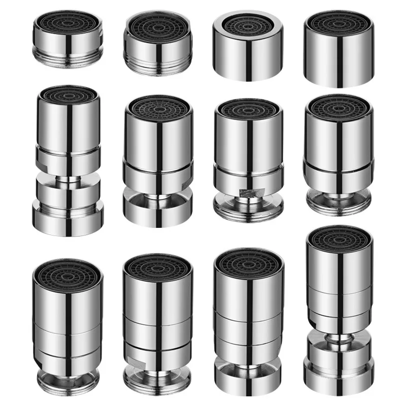 360° Rotary Kitchen Faucet Spray Head Filter washbasin Splash proof Adapter Adjustable Kitchen Sink Faucet Aerator