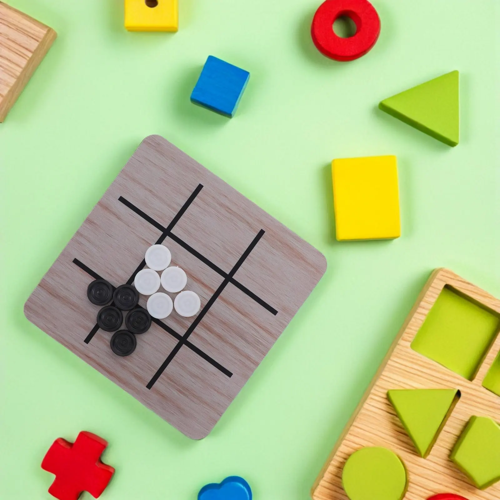 

Набор из 1 шт. Ретро-настольная игра для детей и всей семьи, портативная, развивающая, для путешествий, вечеринок, дня рождения, развития когнитивных навыков