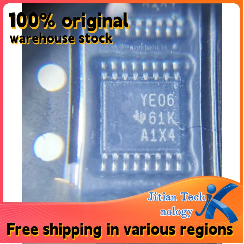 10PCS 100% brand new TXB0106PWR logo YE06 TSSOP-16 High-Quality Electronic Component
