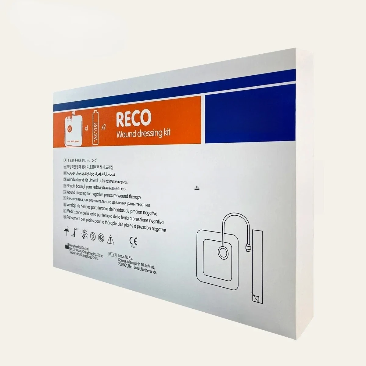 

Оптовая торговля фабрикой терапия ран отрицательного давления (NPWT) с 2 повязками