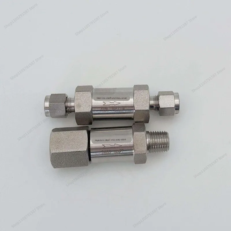 For Stainless Steel Check Valves, Check Valves, Reversal Sleeve-type Internal Threads, 1/8 1/4 6mm 1/2