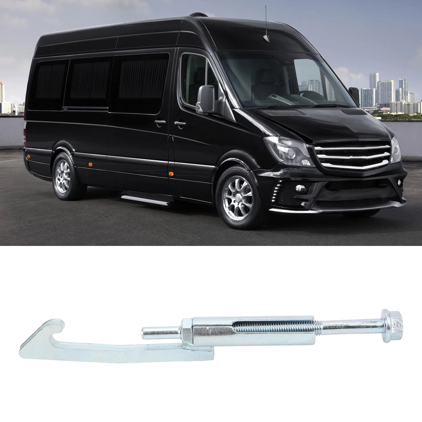 Spare Wheel Holder Carrier Bolt Hanger 9014030153 Replacement for Mercedes Sprinter W901 W905 2002‑2016 Spare Wheel Bolt Hook view 4