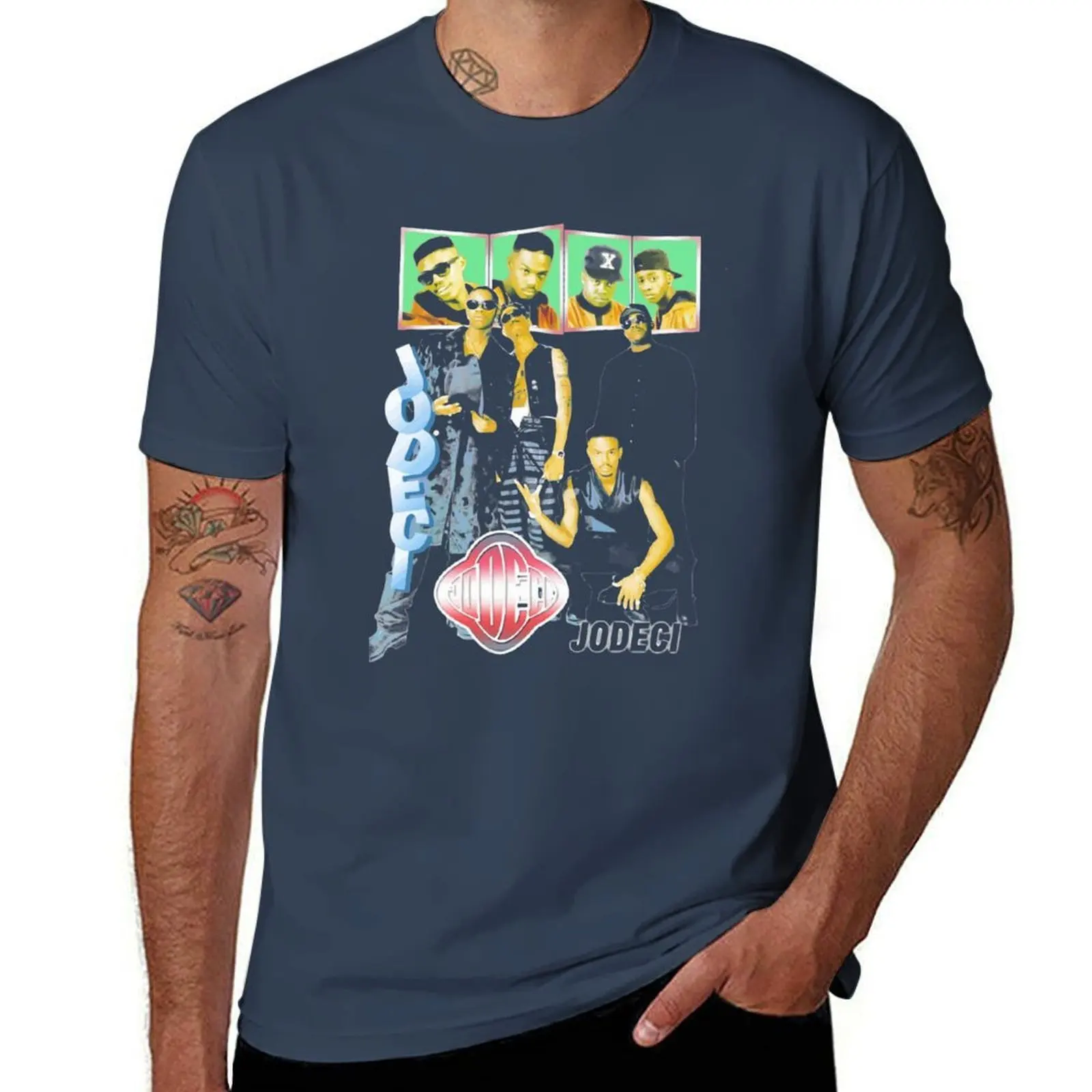 Vintage 90's Inspired Jodeci T-Shirt Novelty Graphic Tee Shirt