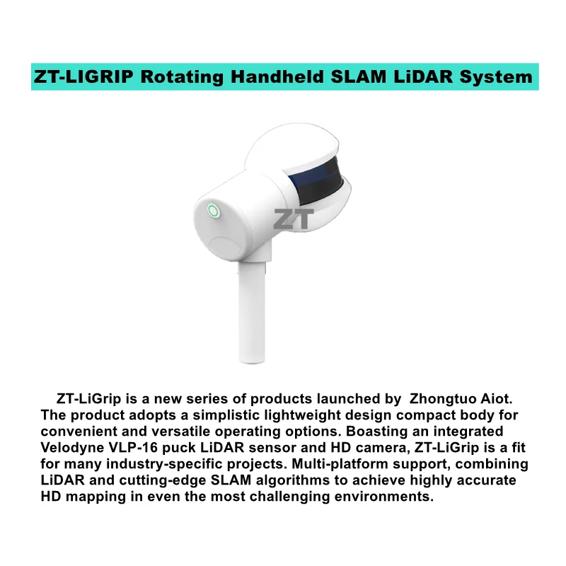 underground car parking sensor system with  HD LiGrip Rotating Handheld SLAM LiDAR System can PK geoslam