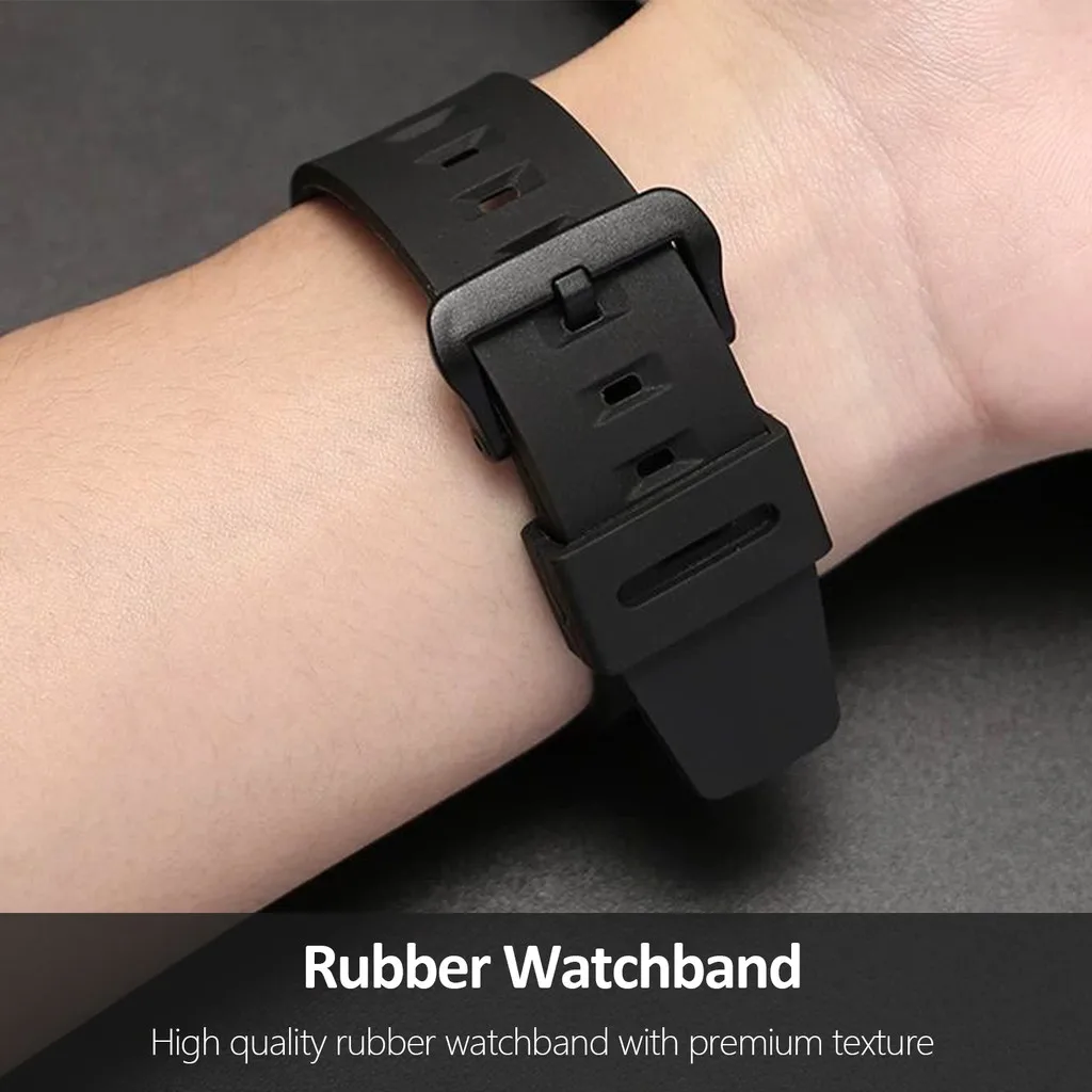 Soft Resin Rubber Watchband for AE-1500WH W-737 DW-291 WS1500 AE1500 Watch Strap 18mm Sports Replacement Bracelet Belt Watchband view 4