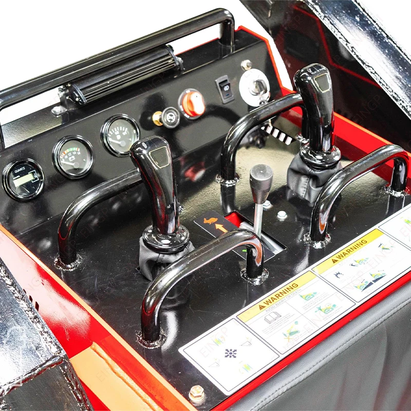 New Mini Skid Steer Loader, 28HP Powerful Engine, Tracked Type, In- stock in the US, for Excavation, Loading and Stacking