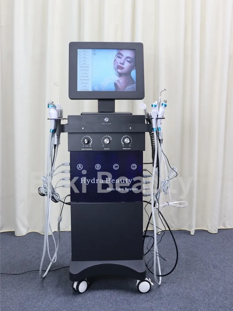 15 في 1 هيدرا الأكسجين جهاز للعناية بالوجه هيدرو تقشير المياه تشديد التنظيف العميق آلة إزالة الرؤوس السوداء مع كاشف الجلد #2