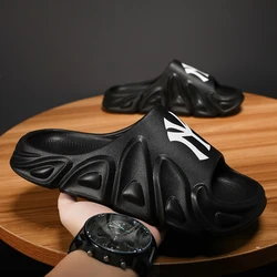 Warrior Slippers For Men Non-slip Comfortable Summer Cloud Slippers Beach Sandals Thick Sole Y2K Shoes Pillow Slides chinelo