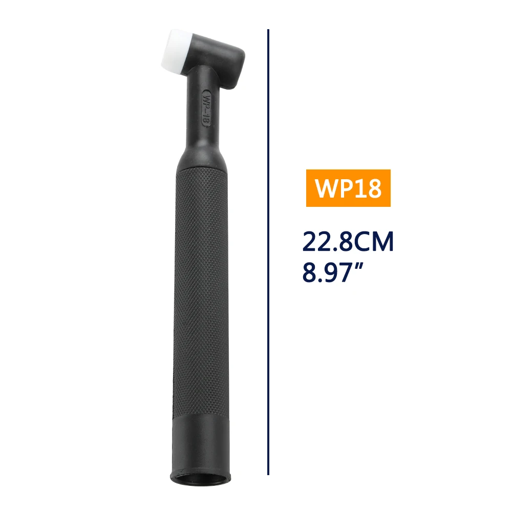 

WP18 WP18F WP18V WP18FV SR18 SR18F SR18V SR18FV TIG Torch Body Water-Cooled Head Rotatable 350 AMP