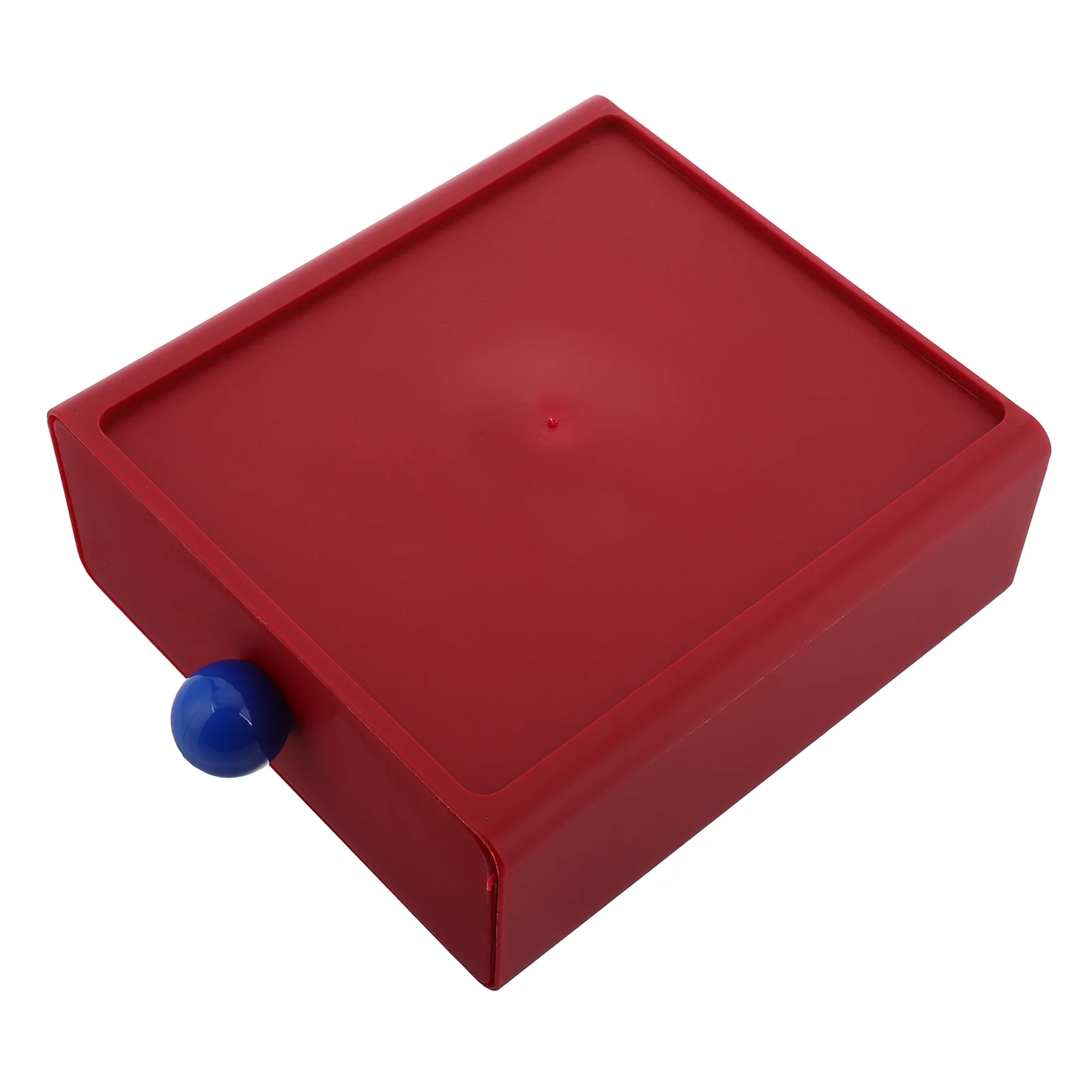 Red Desktop Storage Box 30x20x15cm Plastic ganizer Bins Drawer Style Dormitory School Office Jewelry Makeup Tray Durabile Easy