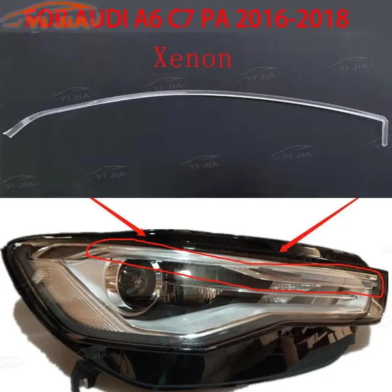 

For Audi A6 C7 PA 2016-2018 Xenon headlight DRL Headlight Light Guide tube Headlight Daytime Running Light Guide