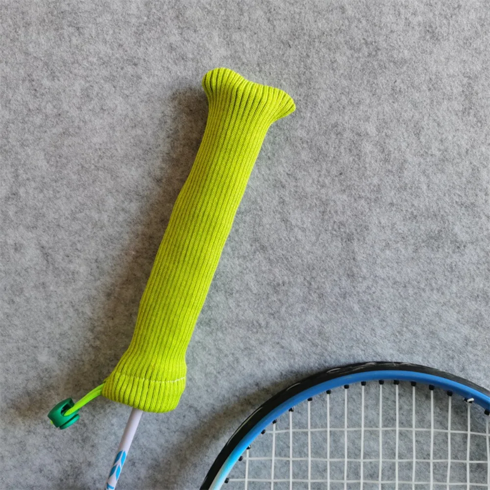 Drawstring Racket Handle Cover New Colorful Portable Badminton Racket Protector Durable Elastic Racket Grip Cover