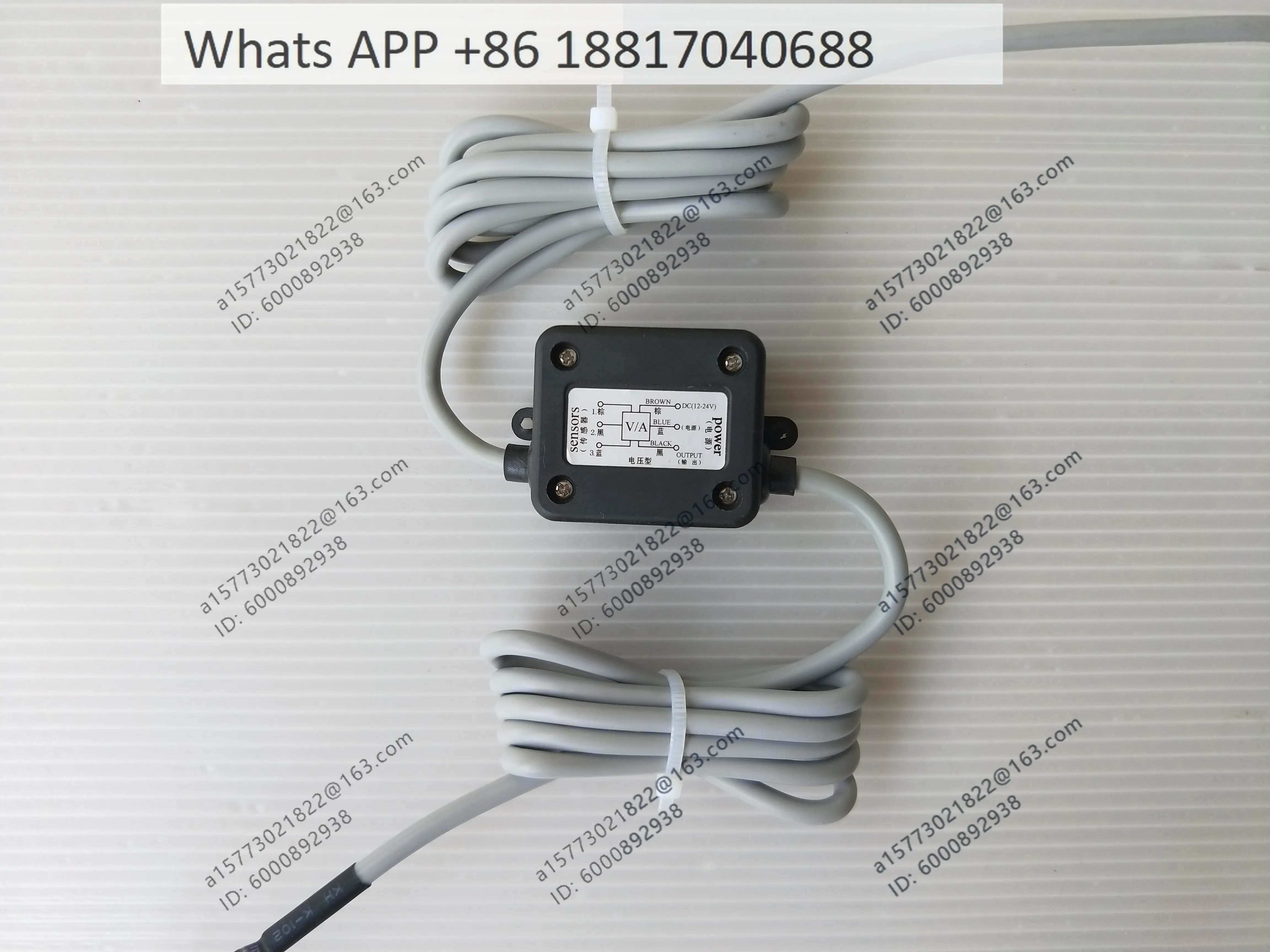 Electronic ruler transmitter module 0-5V, 0-10V, 4-20MA displacement sensor signal converter