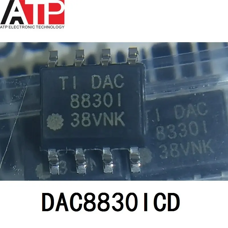 

(1piece) New Original DAC8830ICD TI DAC 8830I DAC8830I Chip IC DAC 16BIT V-OUT SOP8