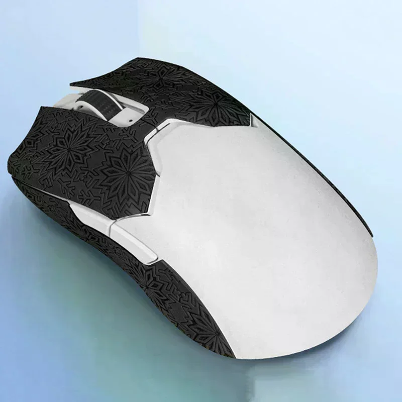 Ultraglide Mouse Anti Slip Sticker For VIPER V3 PRO Non-Slip Anti Sweat Tape Snowflake Texture Anti Sweat Patch 1Set