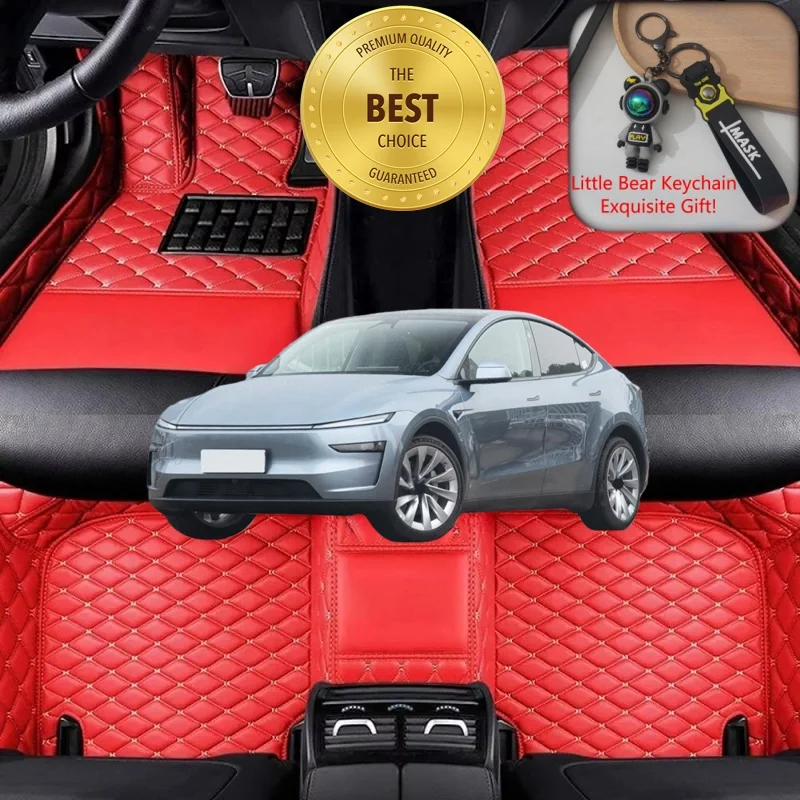 

Customized Fit for Tesla Model Y 2020-2026 Car Floor Mats Car Accessories Tailored Luxury Auto Carpet Mats Left/Right-hand Drive