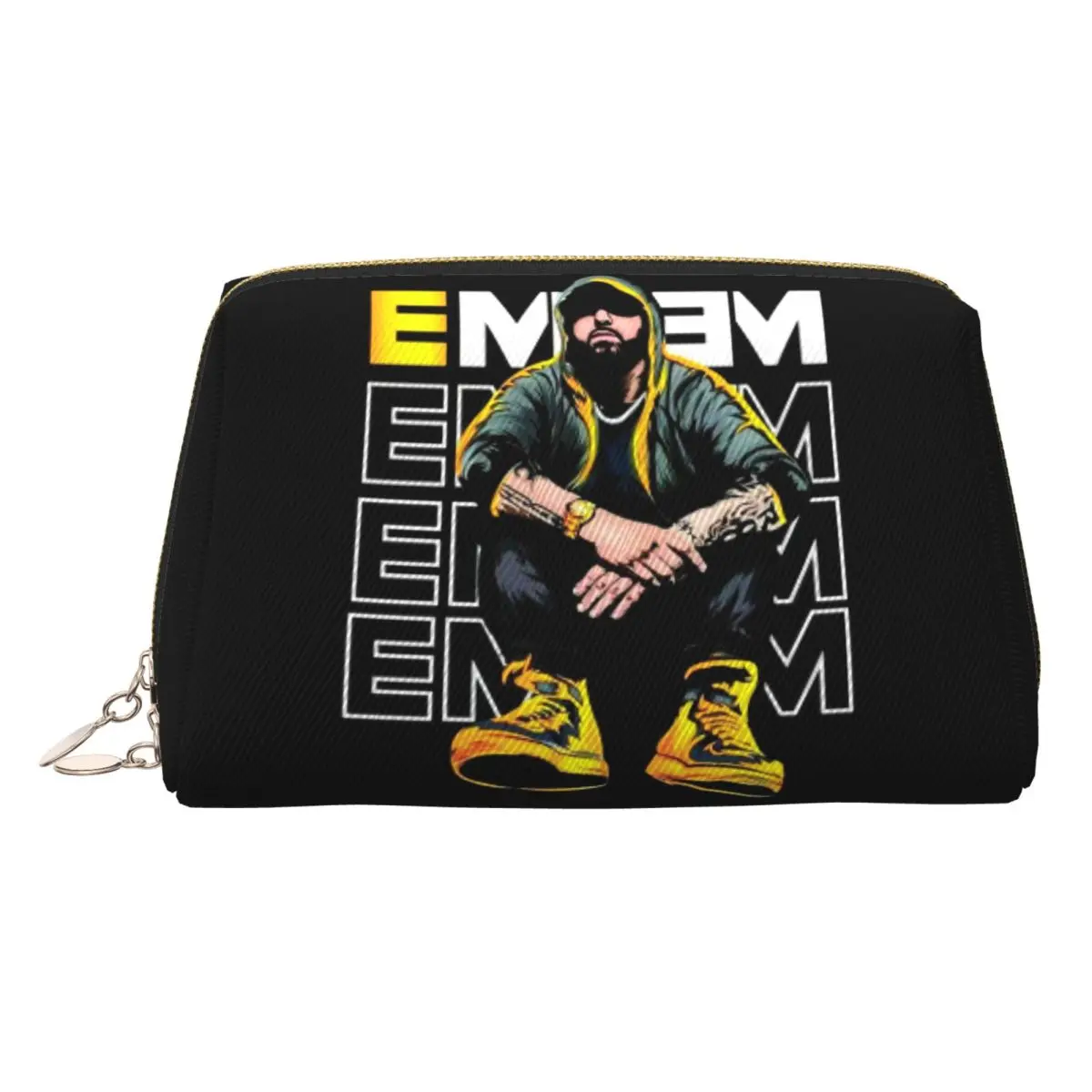 

Eminem 1, женская косметичка, дорожный органайзер для макияжа, сумка для хранения туалетных принадлежностей, Dopp Kit Box