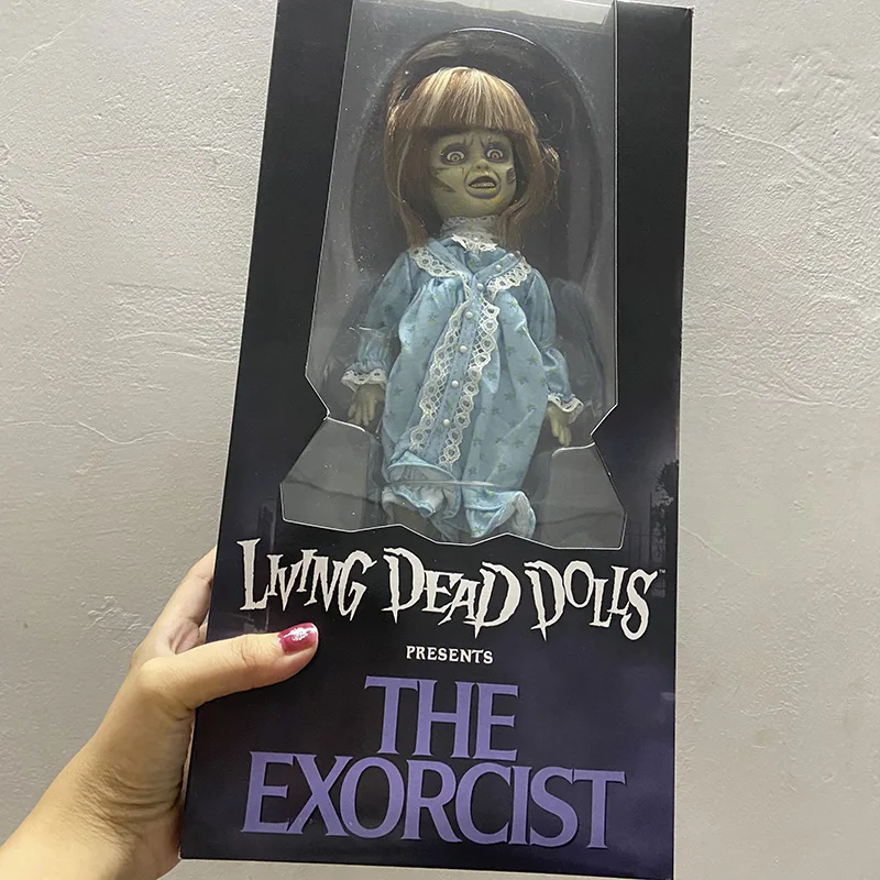 

Mezco Living Dead The Exorcist Action Figure Anime Joint Movable PVC Collectible Model Toy Cartoon Dolls Figurine Horror Gifts