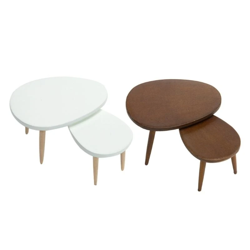 

1:12 Кукольный домик, миниатюрная деревянная модель треугольного стола, мебель для кукольного домика, 15UB