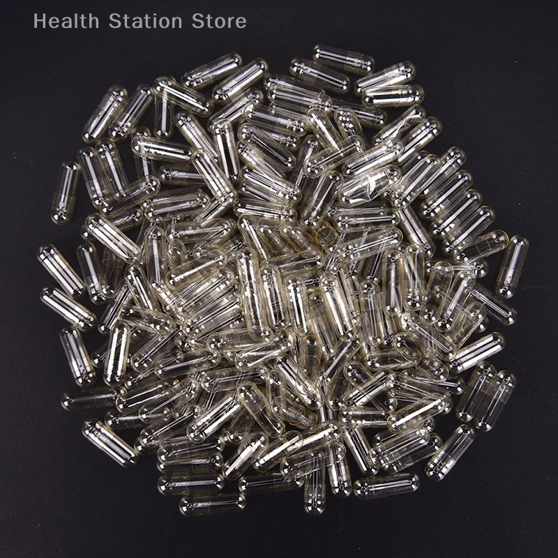 1000 قطعة/3000 قطعة كبسولات فارغة شفافة حبوب باستيليرو Vcaps صندوق منفصل شفاف Pastilleros De Medicinas #4