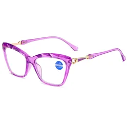 2025 New Cat Eye Reading Glasses Women Fashion Prescription Presbyopic Optical Eyeglasses Eyewear For Vision Unisex +1.0~+4.0