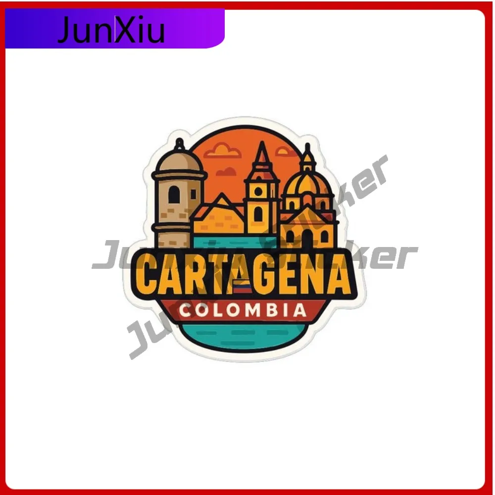 

Cartagena Colombia City Anti Scratch Vinyl Sticker High-quality Decal Decorative Decals Suv Truck Electric Scooter Yacht Outdoo
