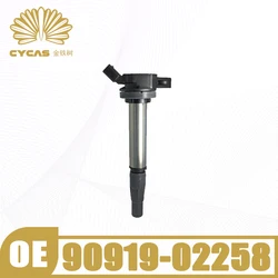 1pcs CYCAS Ignition Coil 90919-02258 For TOYOTA Auris Avensis Saloon Corolla Yaris Prius Corolla RAV4 Verso Replacement Parts