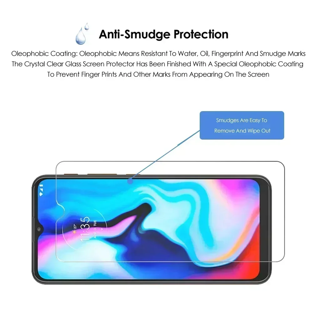 Чехол из закаленного стекла для Motorola Moto E7 Power/G8, защитная пленка для экрана, защитная пленка для Moto E7 G8 Plus, стеклянный чехол