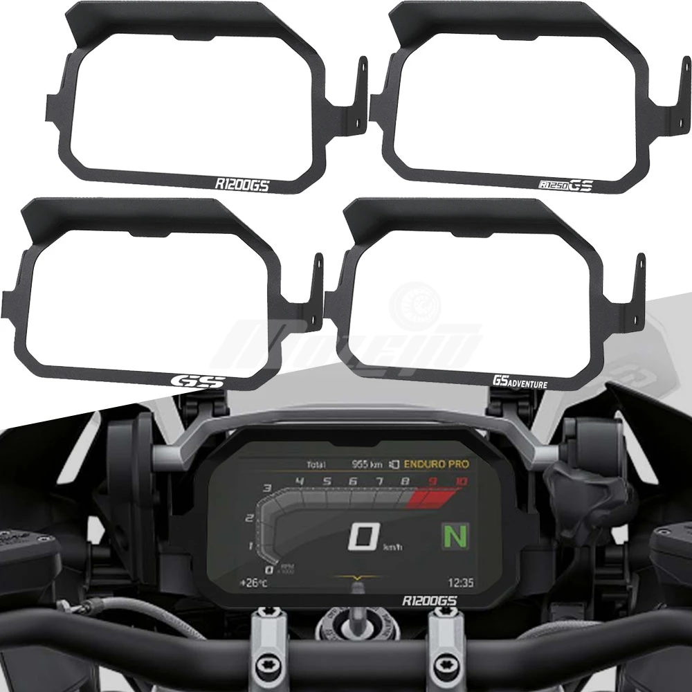TFT Screen Protection Motorcycle Anti-theft Frame Cover Screen Protector For BMW R1200 R 1250 GS ADVENTURE R1200GS LC R1250GS