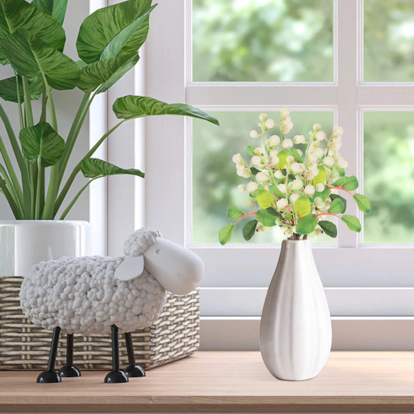 

Simulated Berries Decor Artificial Berry Picks for Christmas Table Decoration Blueberry Branches Home Festive Party